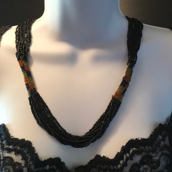 VINTAGE Two Seed Bead Necklaces from the sixties - Picture 3 of 8